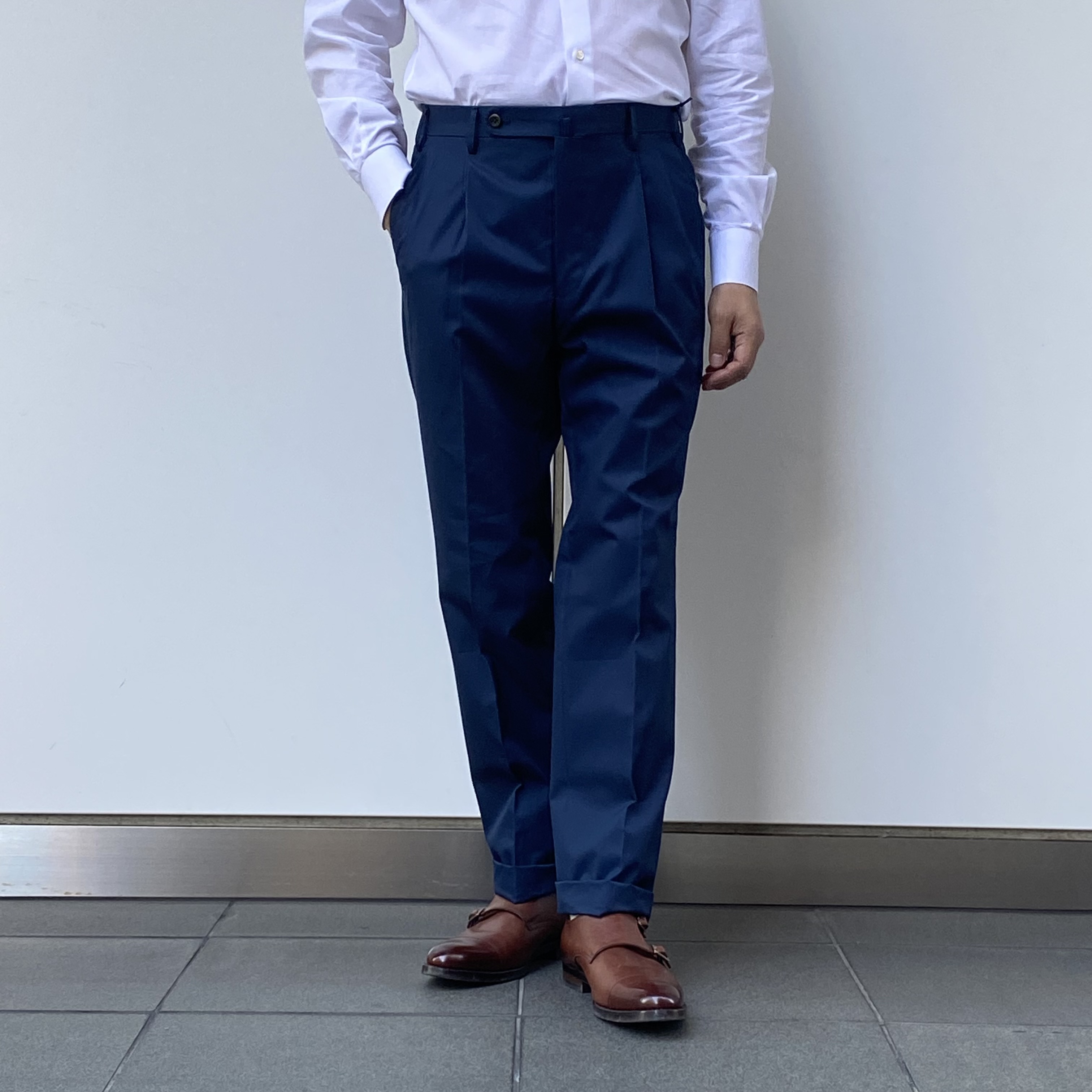 PORTVEL NULABEL スラックス トラウザー TAKUYA∞ 着用